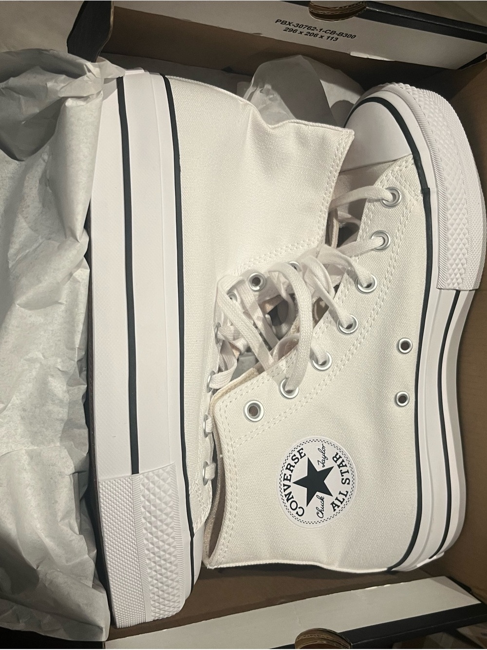Converse Shoe Box - Black and White